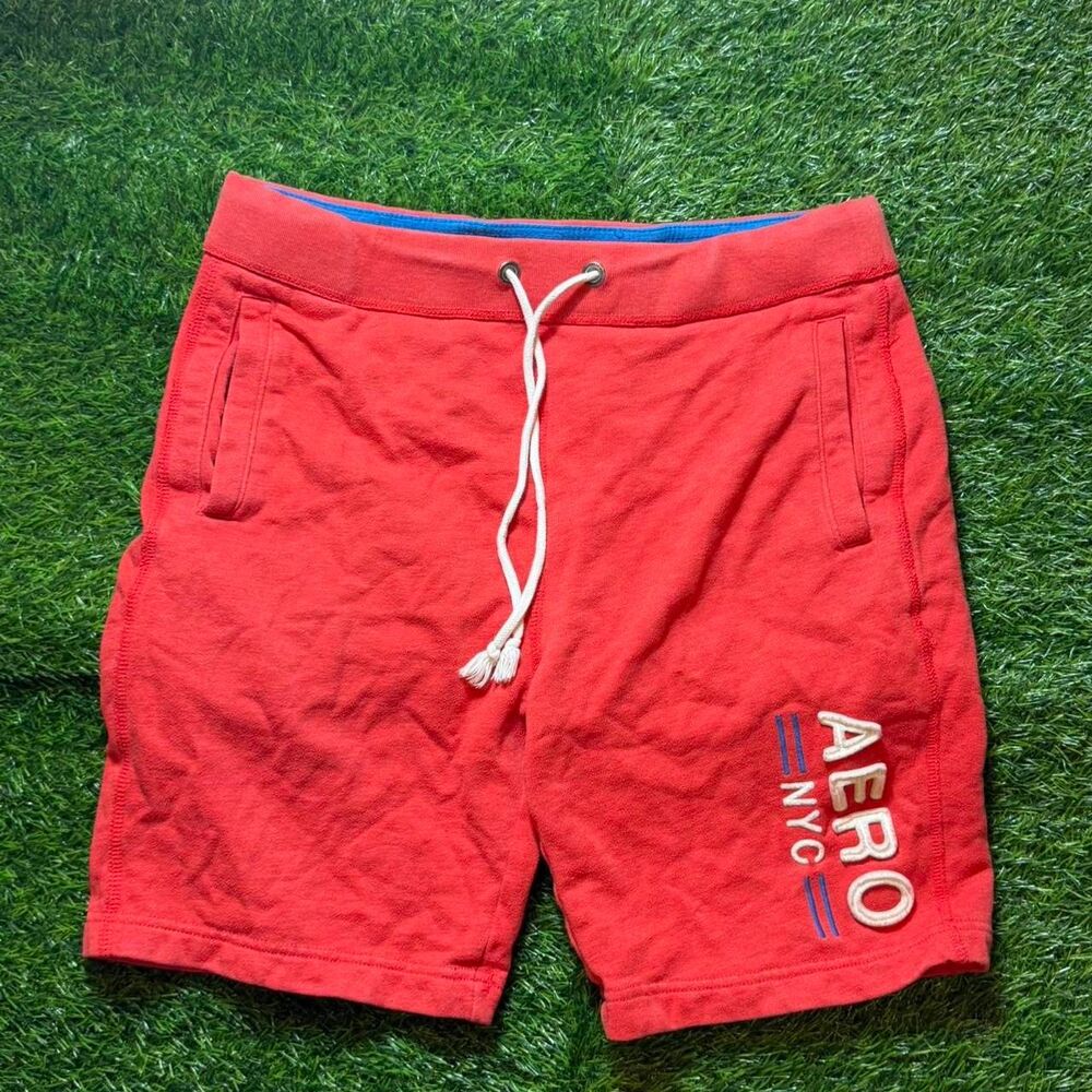 Aeropostale Women's Red and Orange Shorts